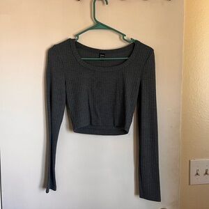 Long sleeve crop top worn once